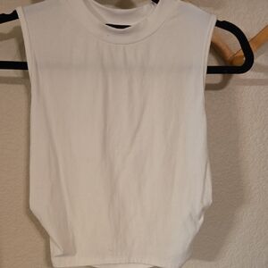 Cider Classic White Muscle Tee